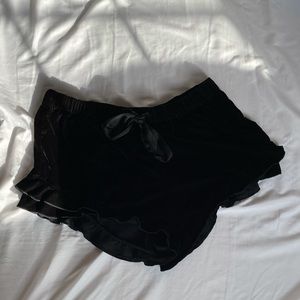 Velvet Shorts